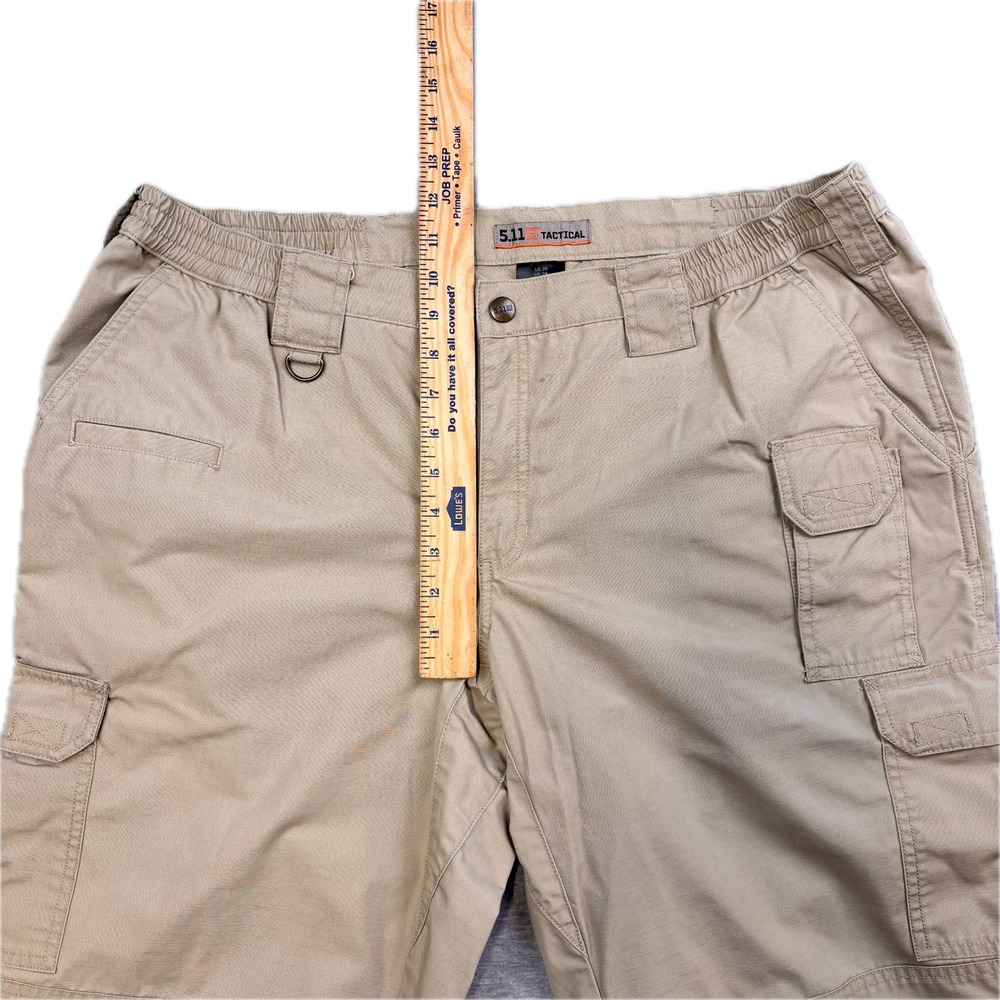 5.11 Tactical Womens Taclite Pro Cargo Pants Tan Khaki Size 20 Long (38 x 33) - Picture 3 of 7